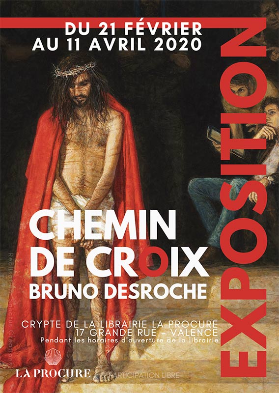 Vernissage de l’exposition autour du Chemin de Croix à Valence